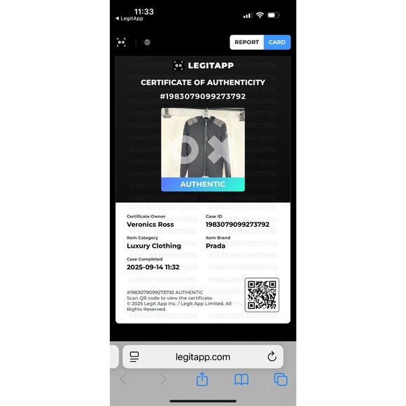 Prada Milano Womens authentic  Zip-Up Hoodie Leather Accents Black Size M fleece - Picture 3 of 12